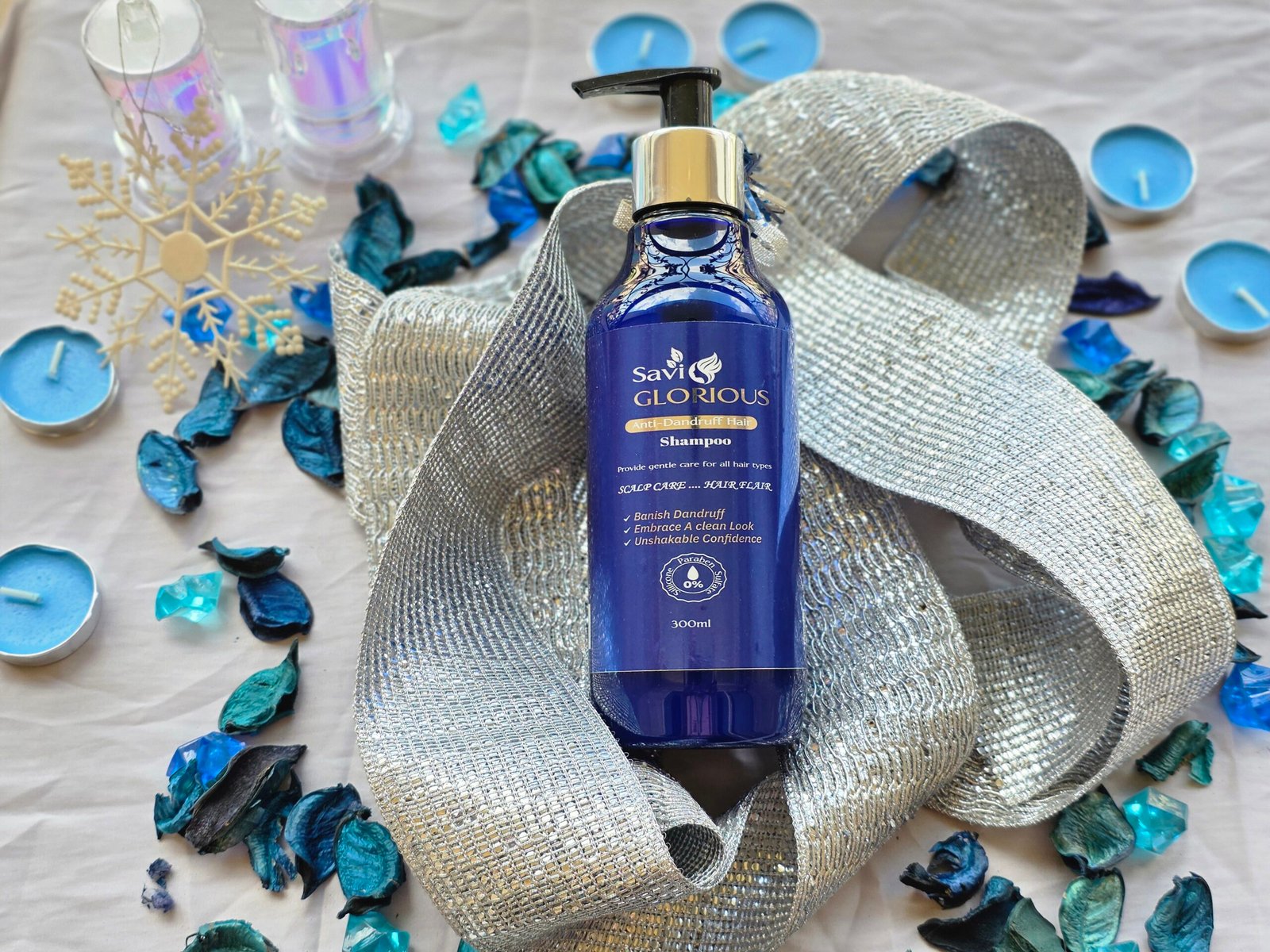 Savi Glorious Anti-Dandruff Shampoo |