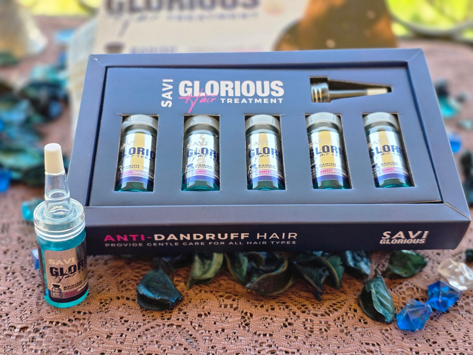 سافي جلوريس امبولات للقشرة - الصورة 6